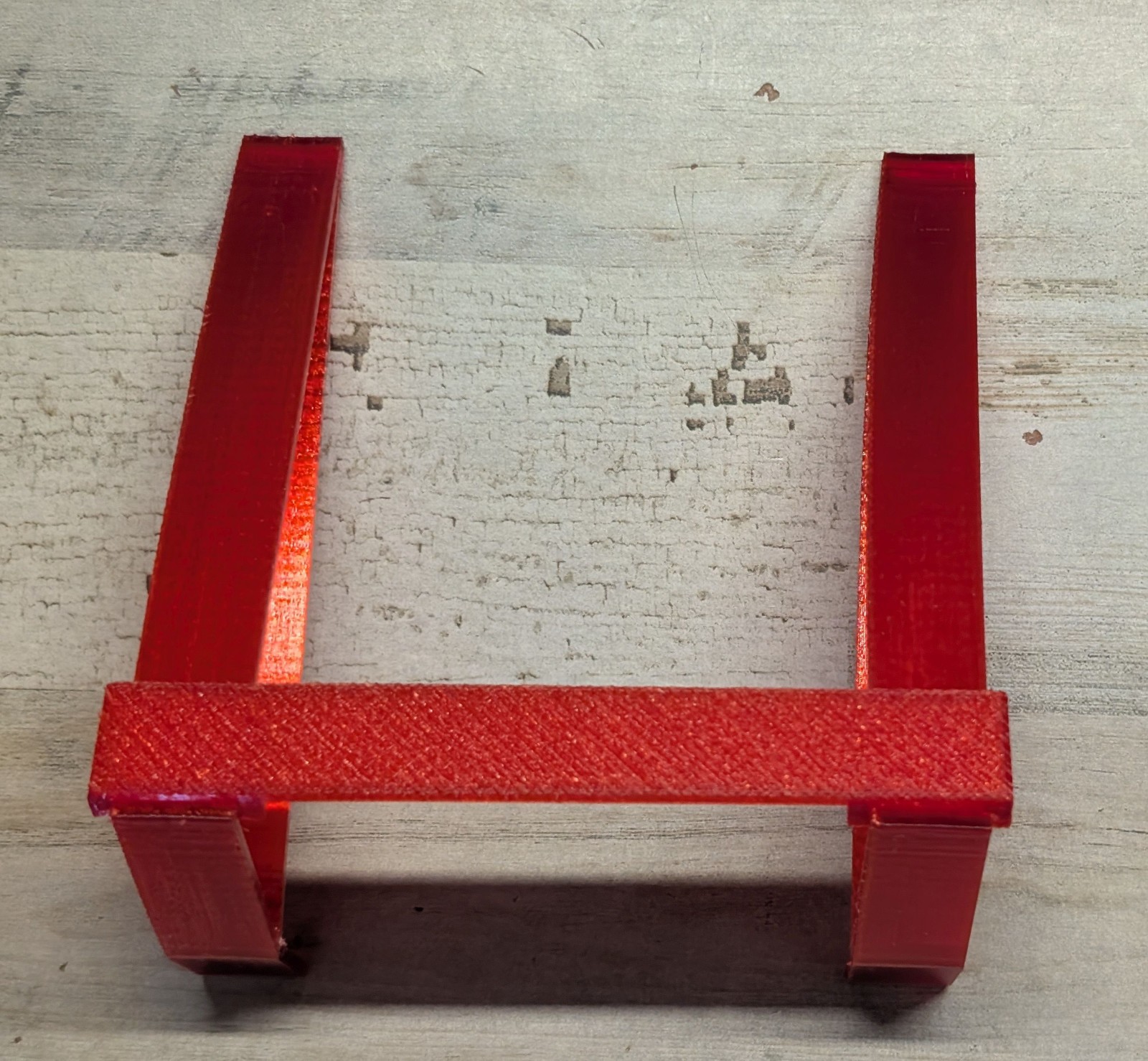 Video Game Stand for Switch XBOX PS4 PS5 CD Smallbox PC DVD Red Translucent