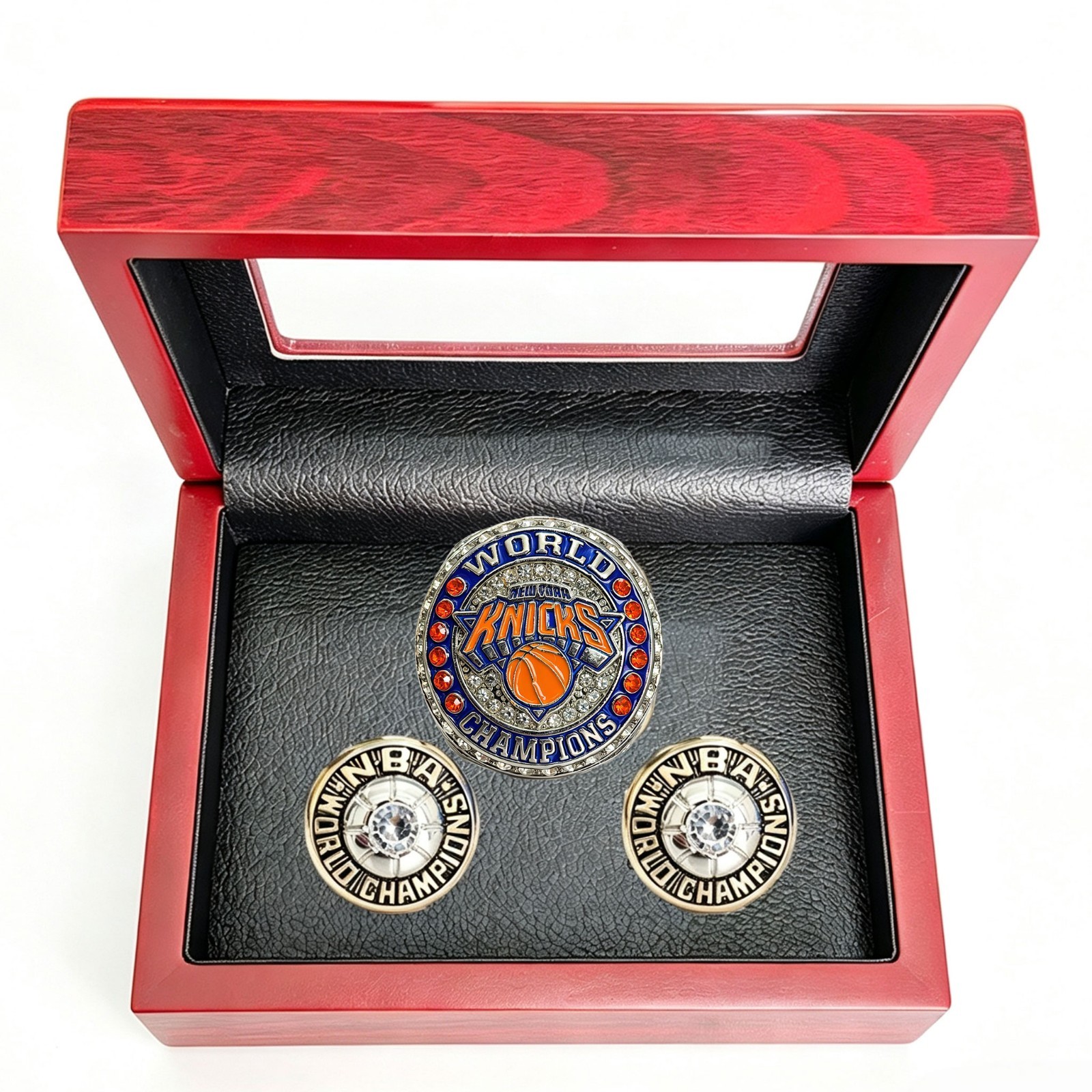 3PCS New York Knicks Championship Rings Set with Box NBA 2026 1973 1970