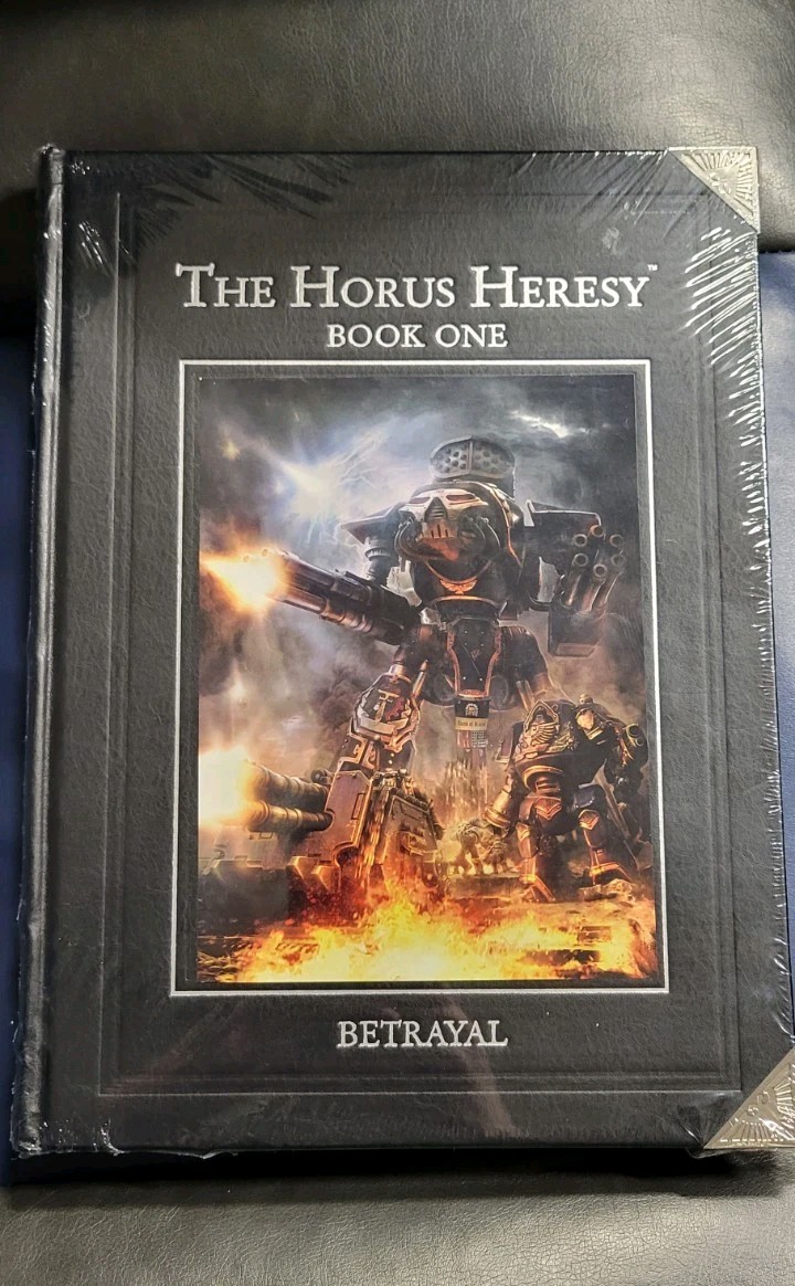 NEW Warhammer The Horus Heresy Book One: Betrayal (Hardback, Sealed, OOP)