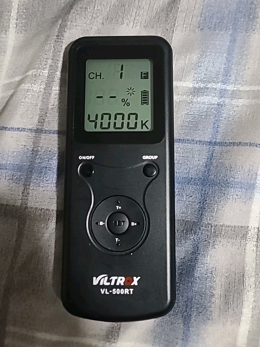 Viltrox VL-500RT LED Light Remote Batteries Not Included