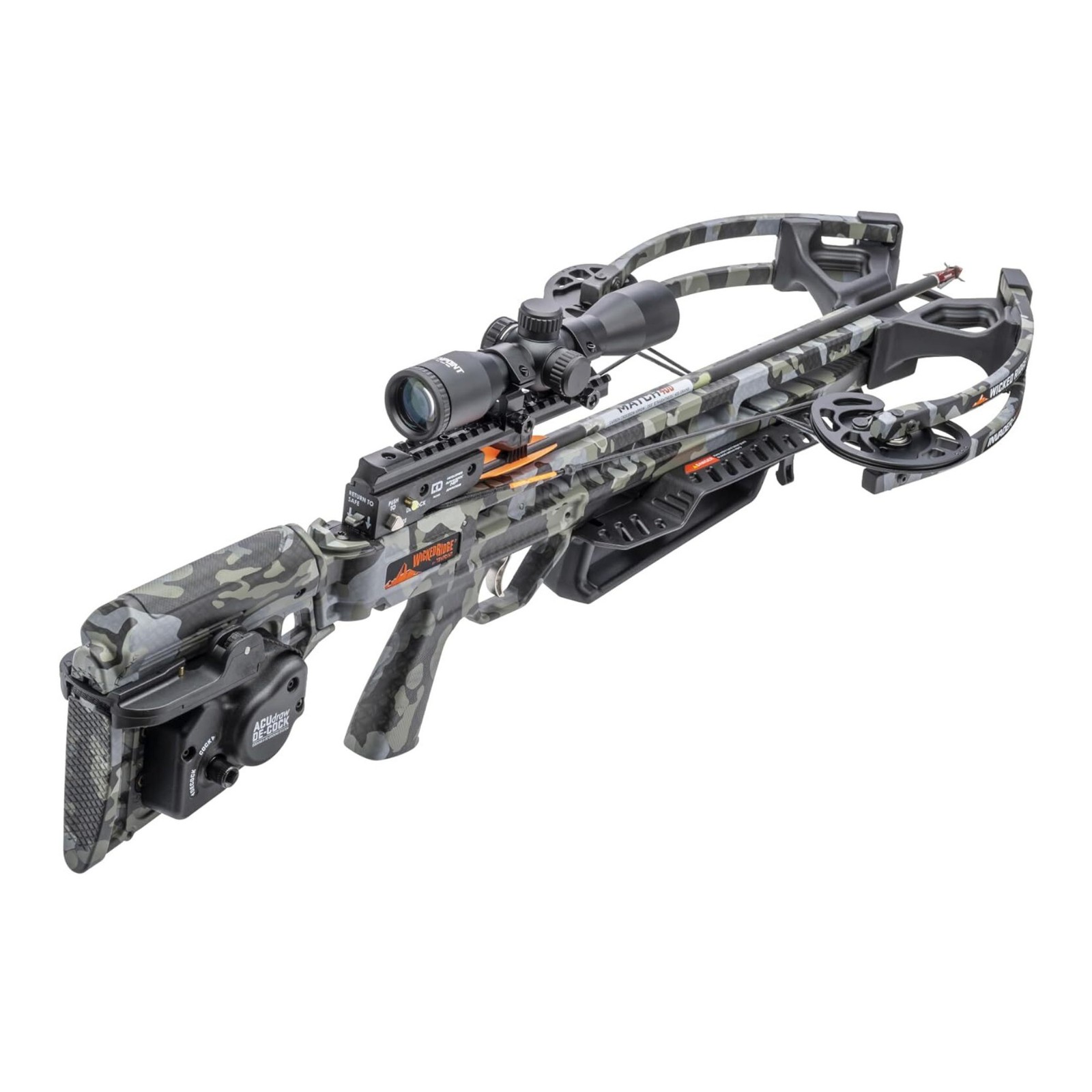 Wicked Ridge Invader M1 ACUdraw De-Cock Crossbow with Scope