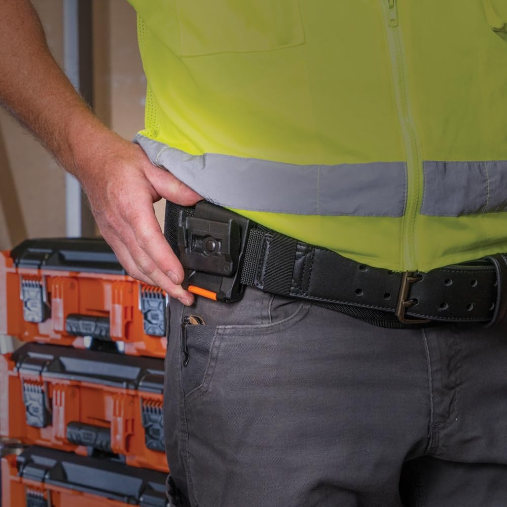 Klein Tools MODbox Tool Belt Pouch Electrician Bag Quick Attach Release Belt