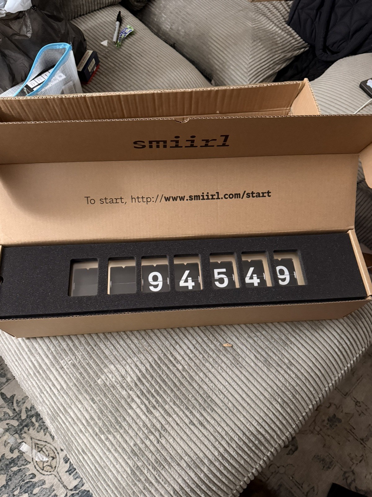 TikTok SMIIRL COUNTER Realtime 7 digits