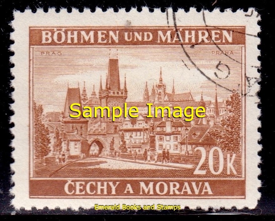EBS Bohemia & Moravia 1939 - Prague - Michel 37 - Used