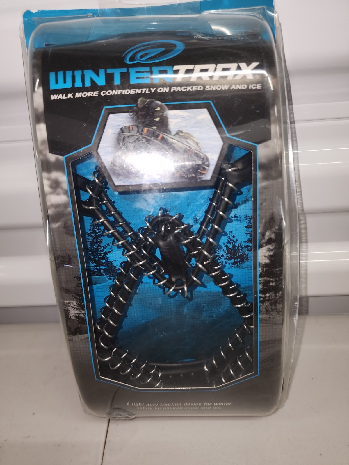 Winter Trax Snow Ice Traction Spikeless Safe Ultralight Walk One Size Fits Most
