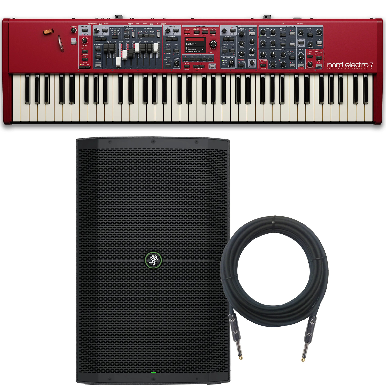 Nord Electro 7 73 Stage Keyboard MONITOR KIT
