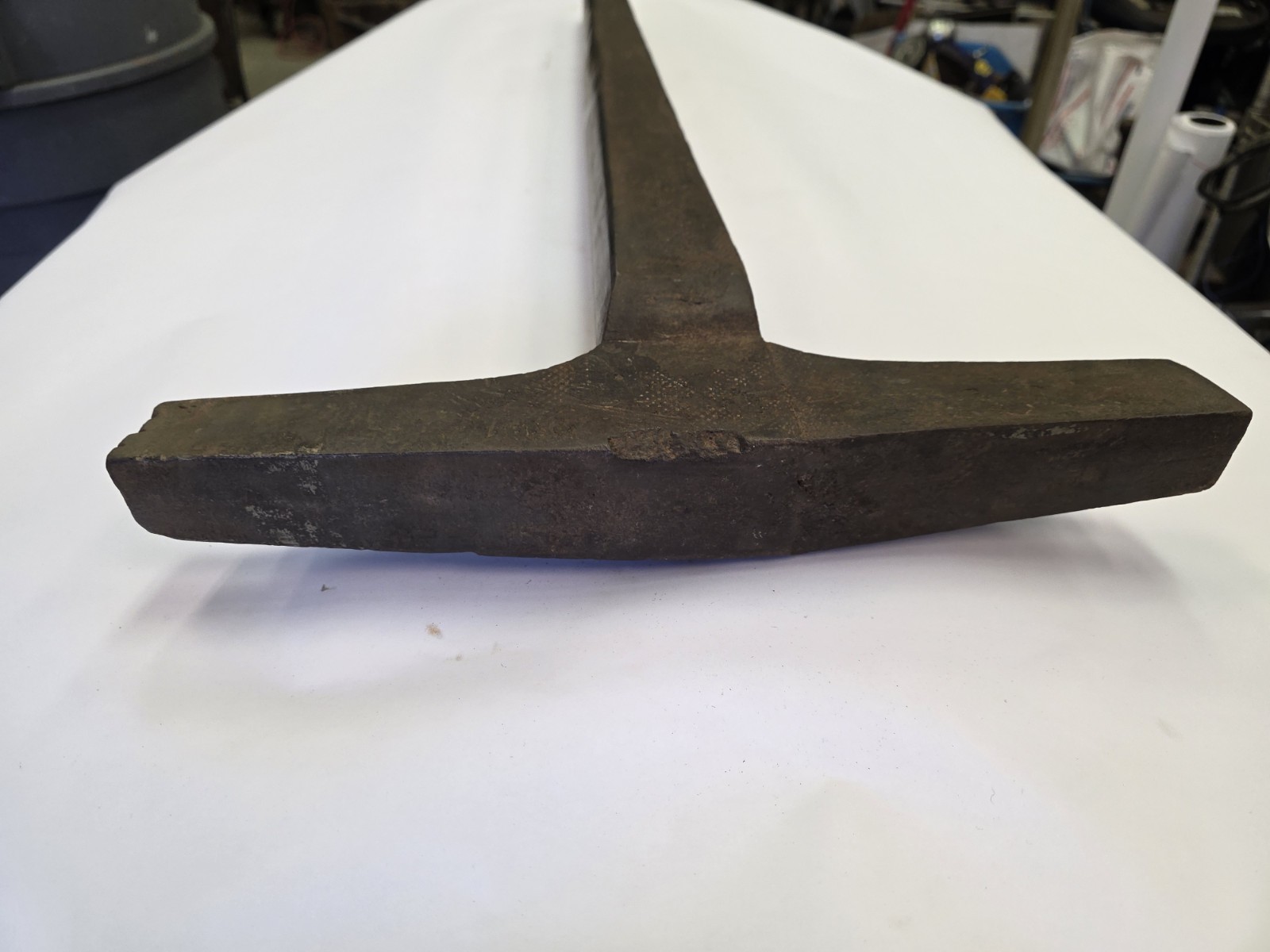 Pexto Large Solid Mandrel Tinsmith Stake 35.5" X 3" 63 Pounds