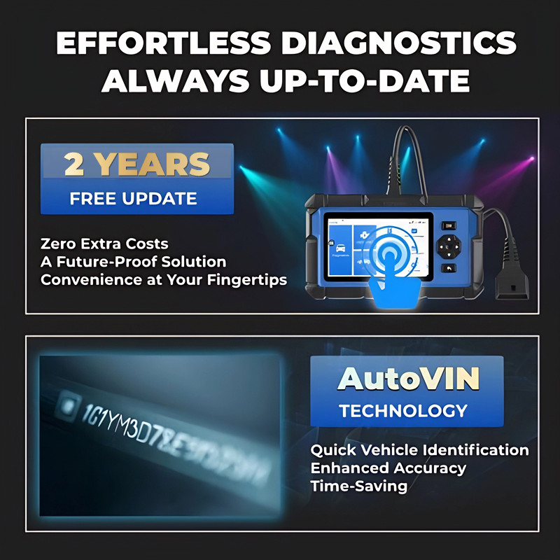 2025 TOPDON AD600 PRO All system Diagnostic Scanner Tool Engine ABS SRS SAS TPMS