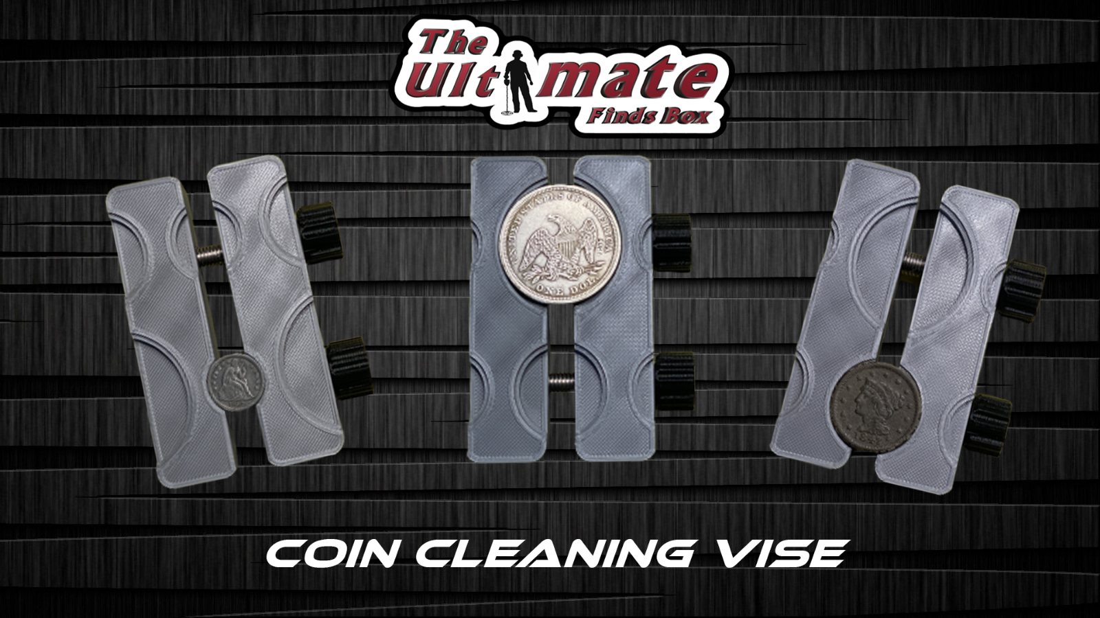 Metal Detecting Coin And Button Cleaning Vise.