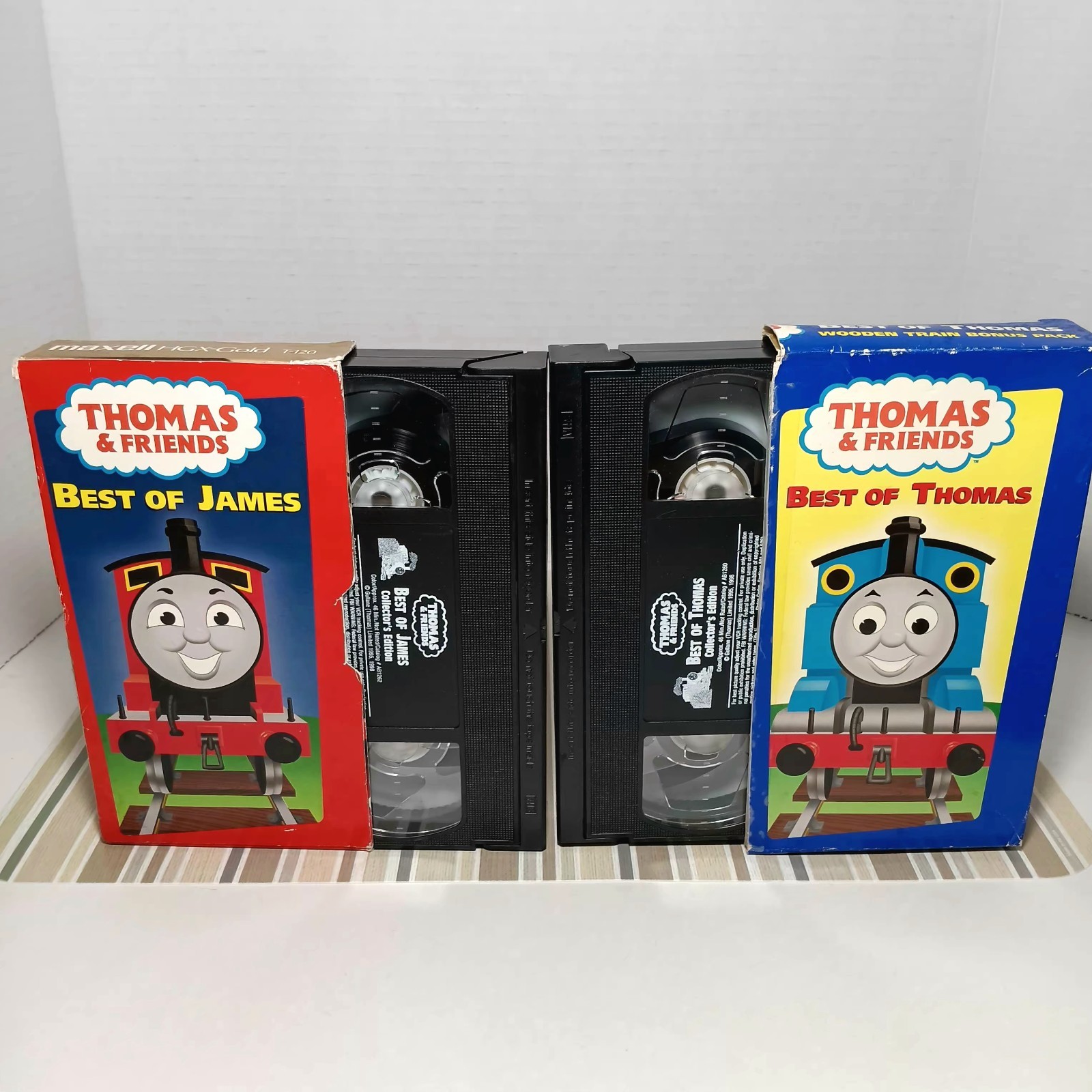 ​Thomas & Friends Best of James & Best of Thomas VHS Lot Set Collector's Edition