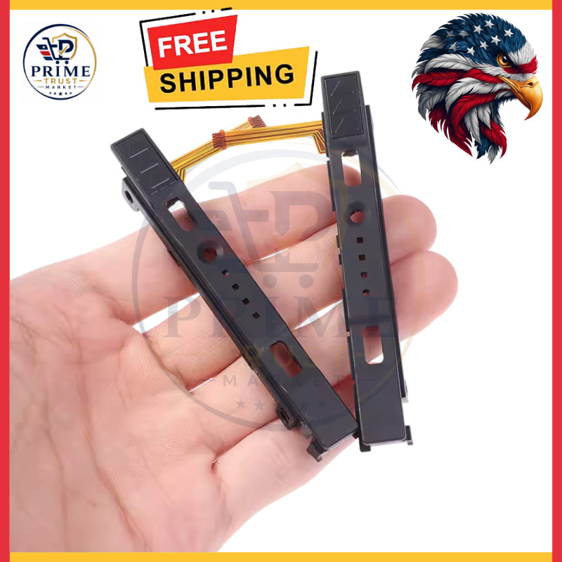 Replacement Right & Left Slide Rail with Flex Cable for Nintendo Switch Joy-Con