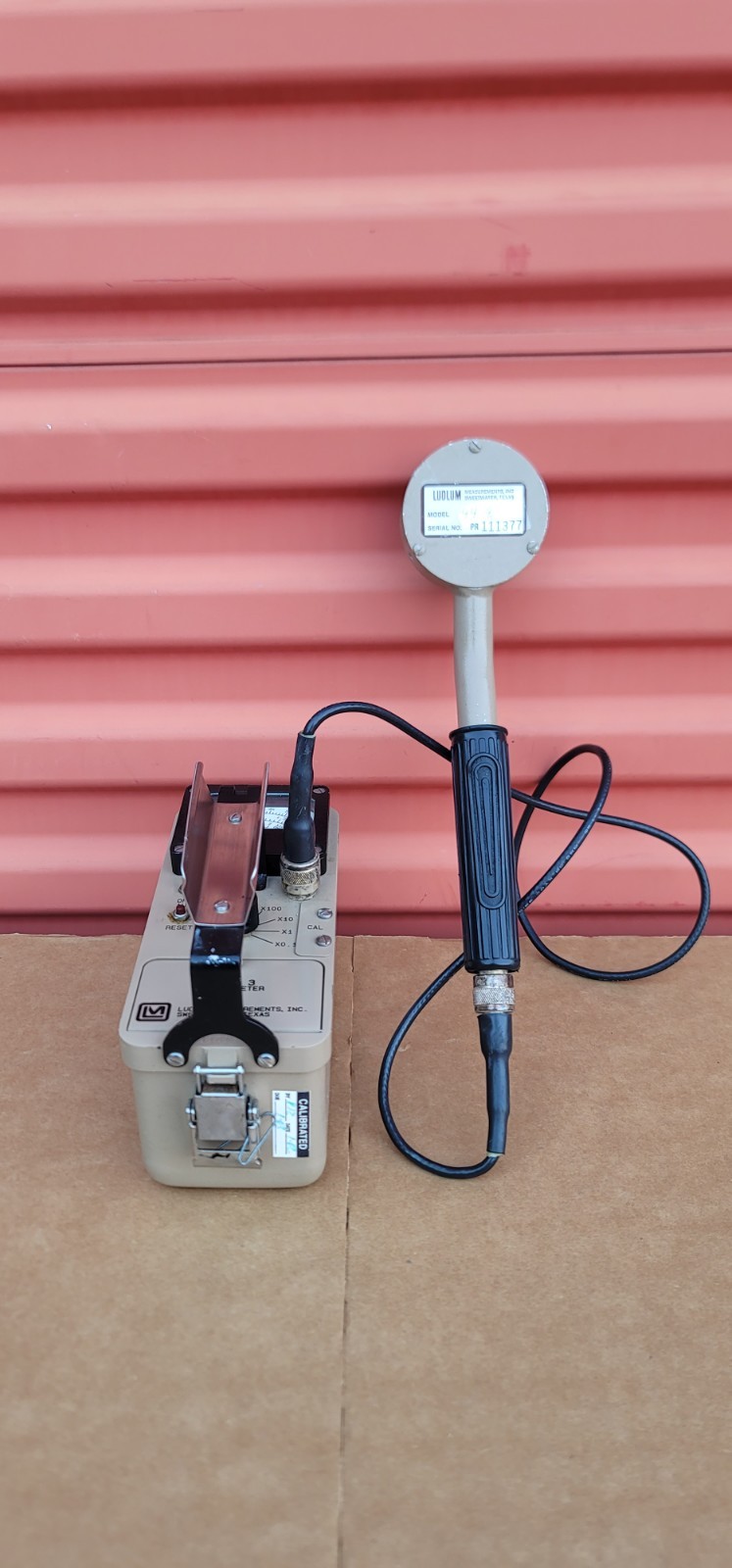 Ludlum Model 3 Survey Meter CPM 44-9