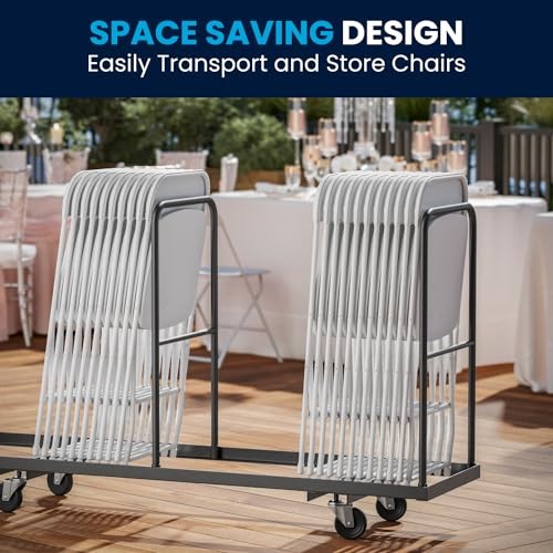 FLASH FURNITURE HERCULES SERIES PLASTIC FOLDING CHAIR WEIGHT CAPACITY - WHITE