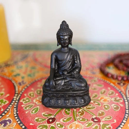 Resin Sitting Buddha - Medium