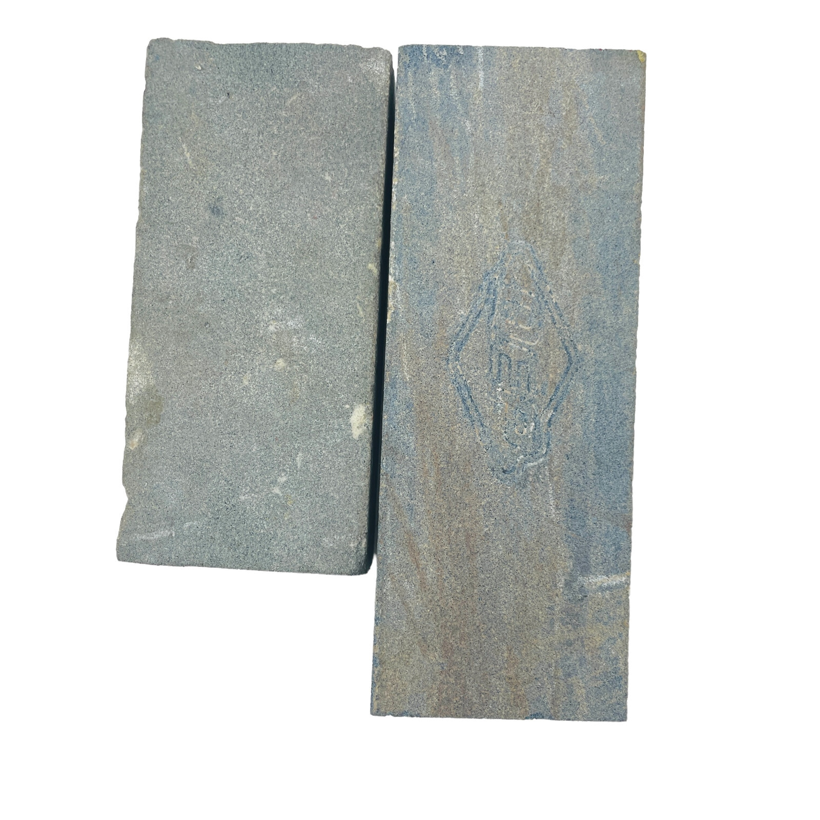2 Pcs Qep Metal 2 in X 4in, 6 in Dual Grit Sanding and Rubbing Stone
