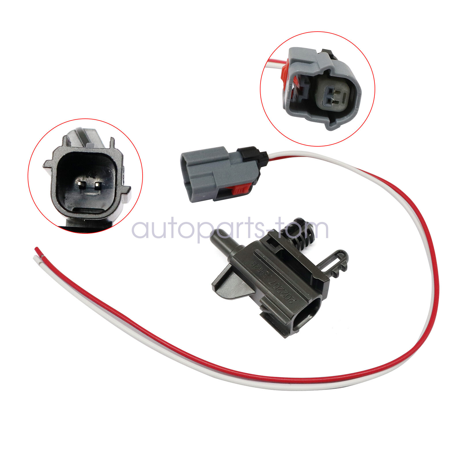 For Ford Explorer 2011-2020 Ambient Temp Air Temperature Sensor & Connector New