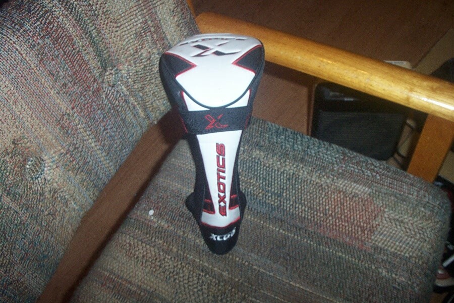 slightly used Tour Edge Exotics XCG6  Driver Headcover
