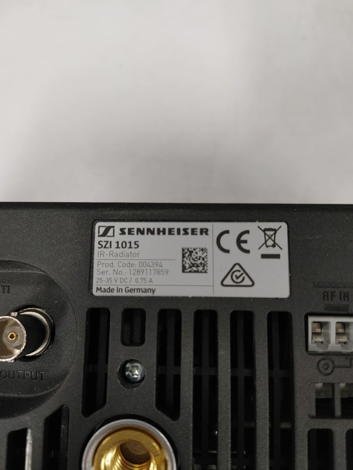 Sennheiser 004394 SZI 1015 IR-Radiator