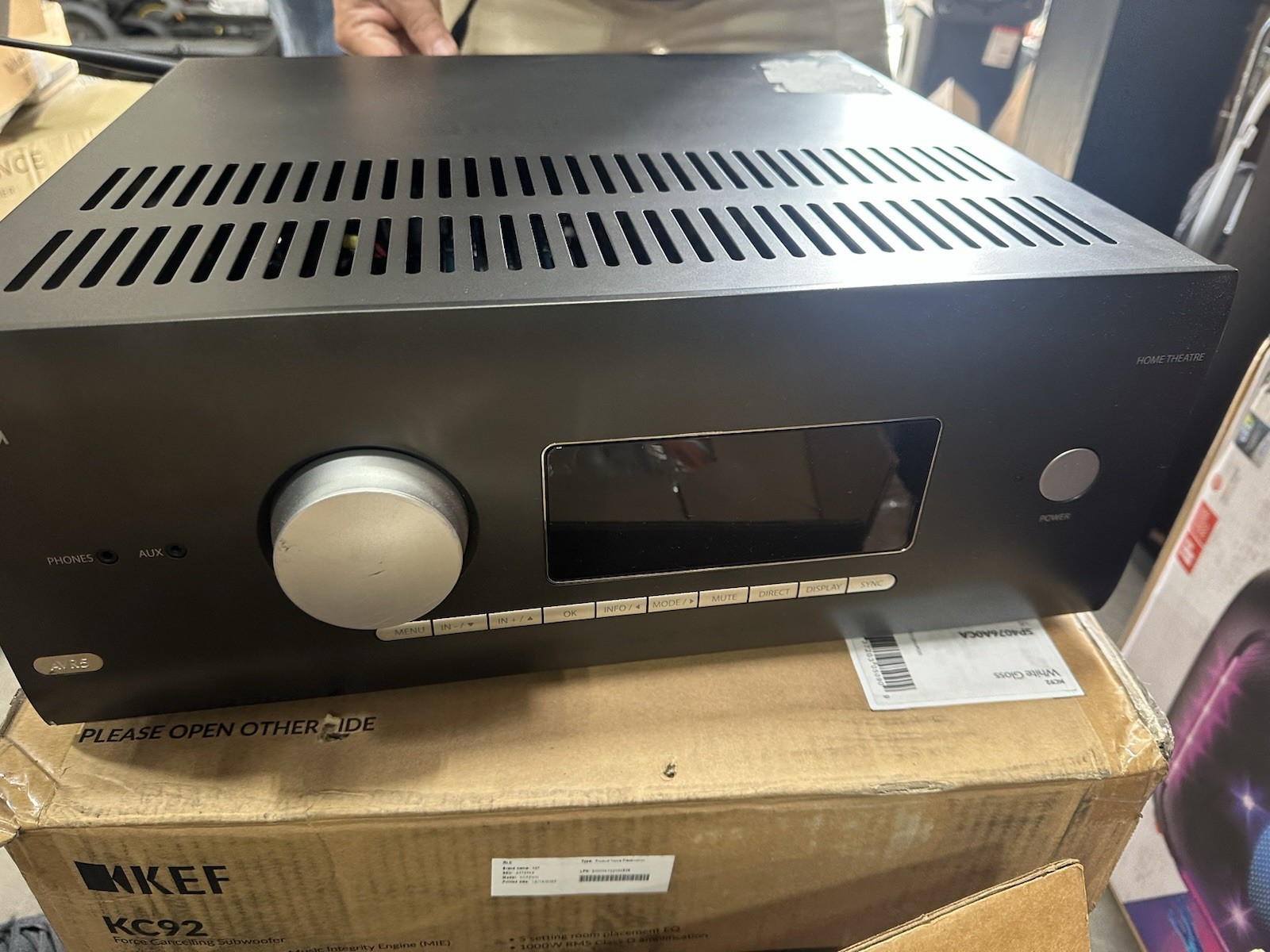 Arcam HDA AVR5 595W 7.2 Channel Home Theater A/V Receiver  -see actual pictures