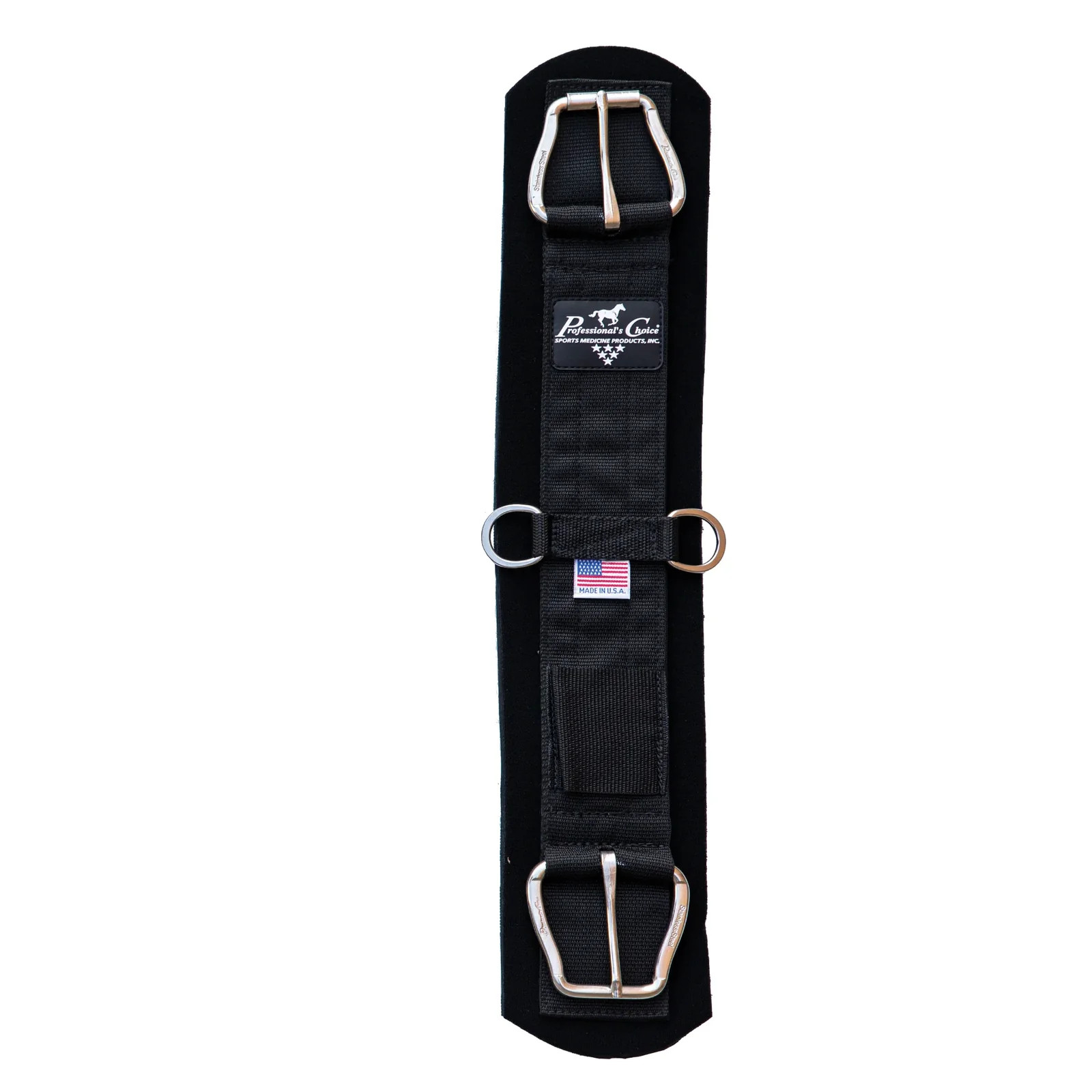 Professional's Choice Black Western Horse Cinch - Durable & Comfortable Equine