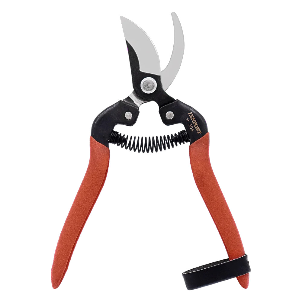 Zenport H304 Bypass Harvest/Utility Shear, 1.5 Inch Carbon Steel Blade