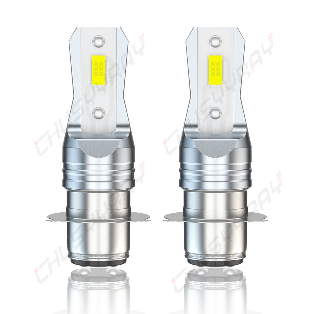 FOR Honda Rincon 650 680 2003-2015 Pair H6 LED Headlight Light Bulbs 6000K White