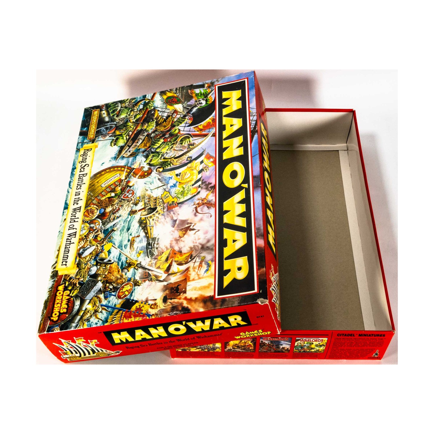 GW Man O' War Man O' War - Box Only! VG