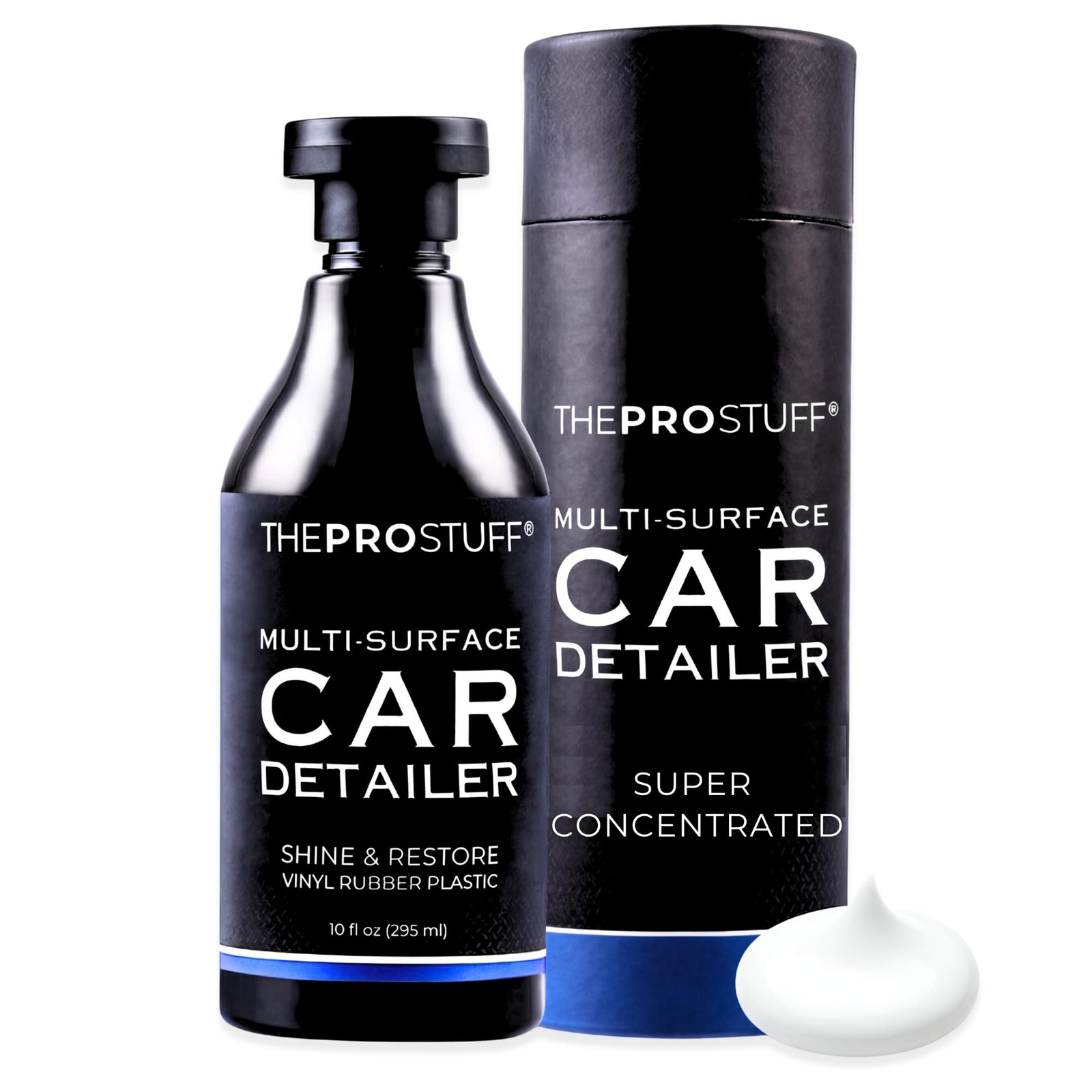 The Pro Stuff® Black Plastic Restorer & 10 Fl Oz (Pack of 1), White