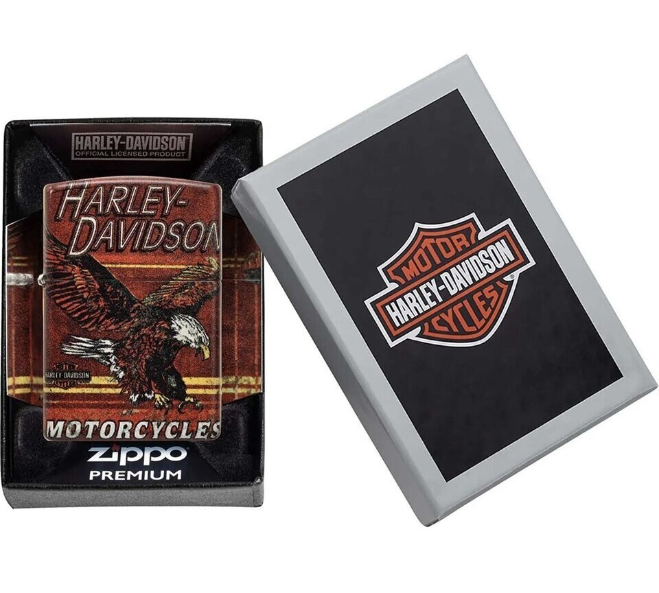Premium Multi Sided Harley Davidson Zippo Lighter