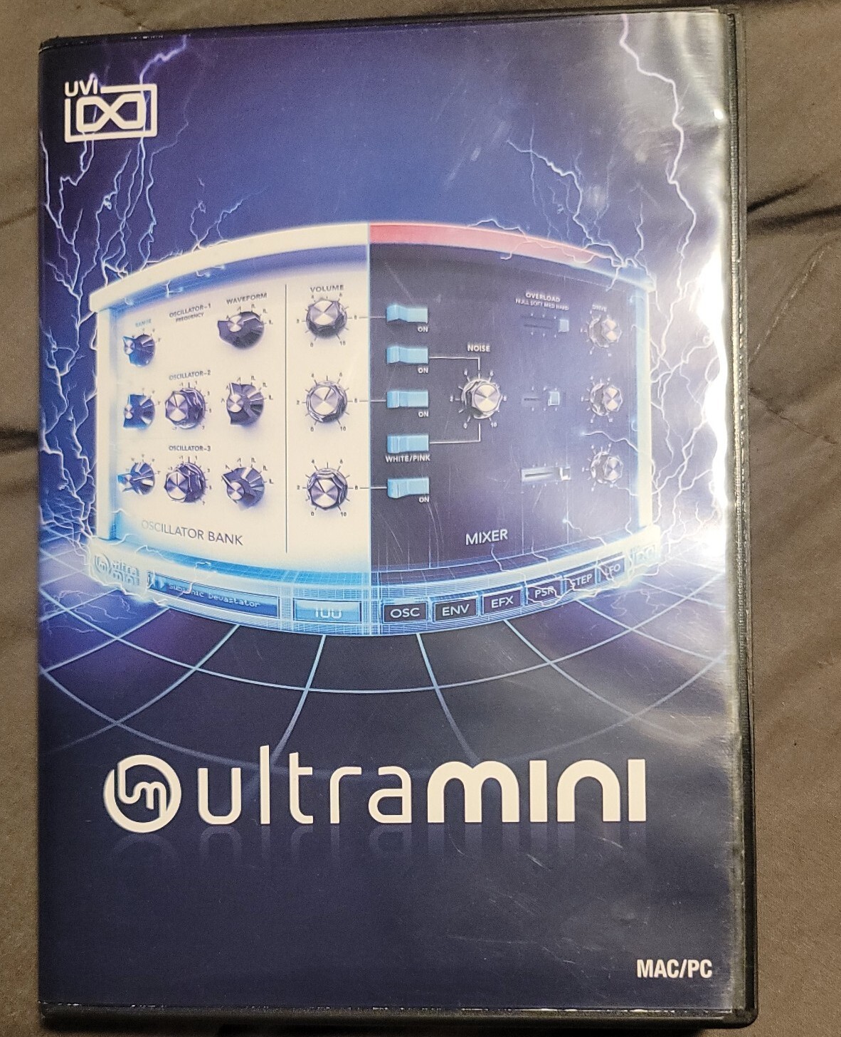 UVI ultramini MAC/PC installation disc ultra mini SOLD AS IS READ DESCRIPTION