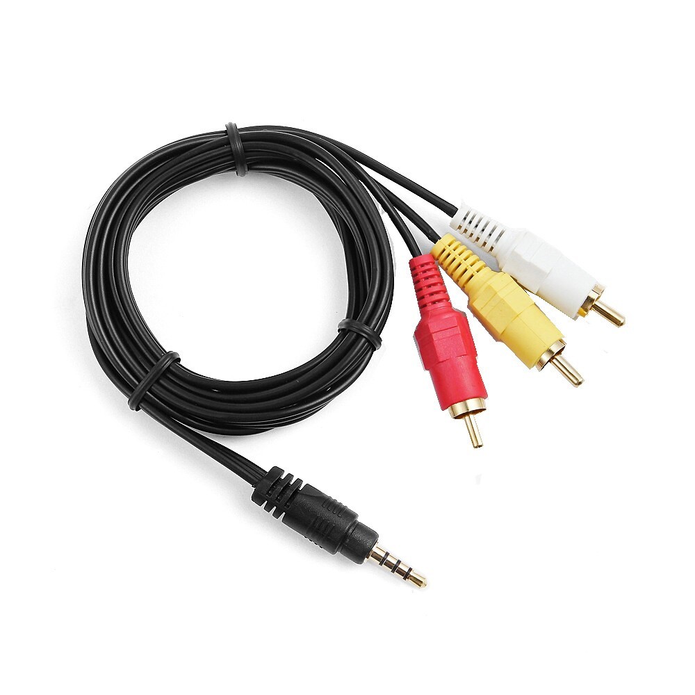 AV A/V Audio Video TV Cable Cord Lead For Canon ZR100 ZR500 ZR600 ZR700 ZR800