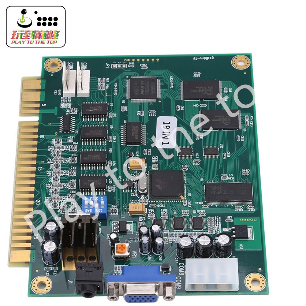 19 in 1 Horizontal Multicade Arcade Multigame Board FOR JAMMA Video Game PCB