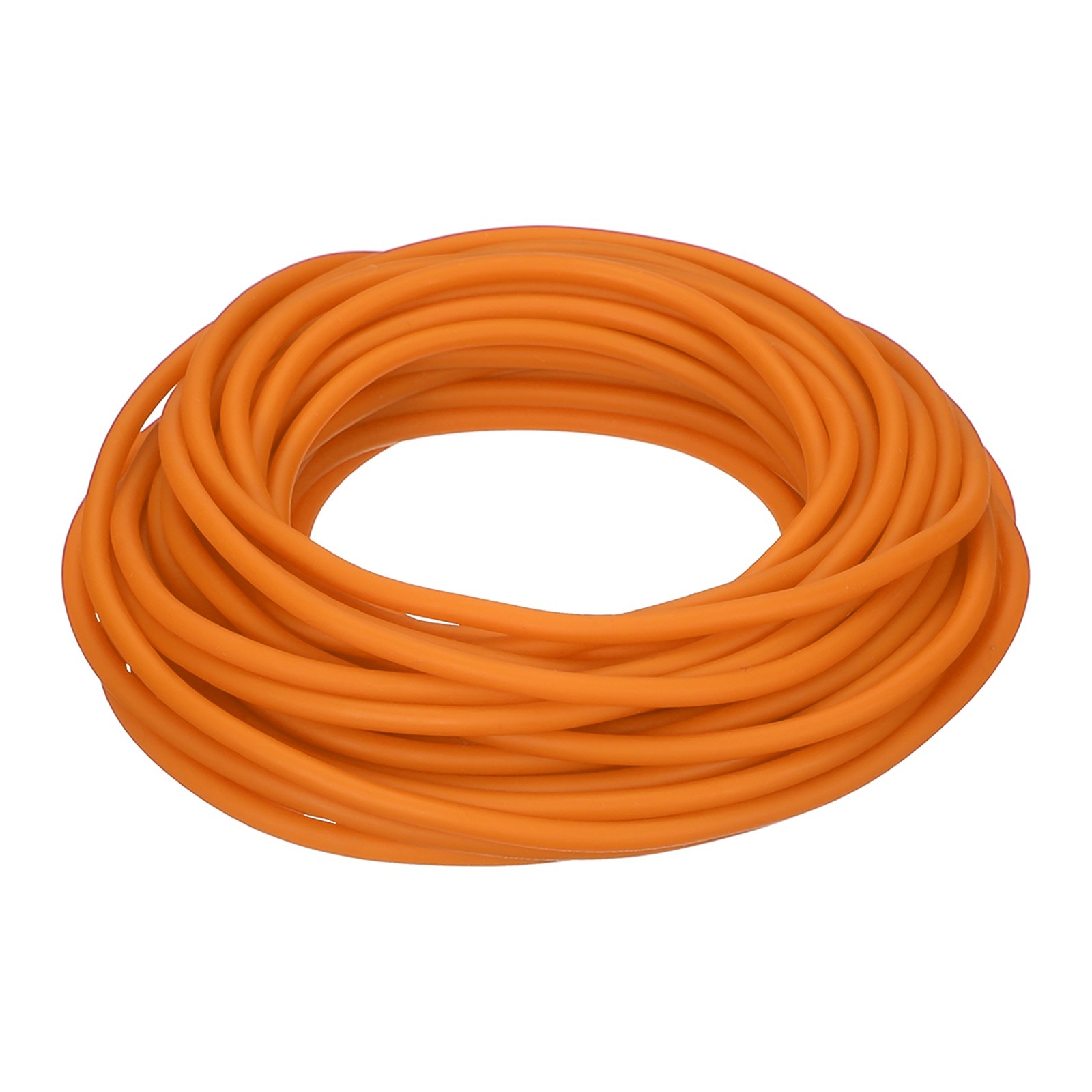 Natural Latex Rubber Band, 32.8FT Slingshots Band 0.17"x0.07"(ODxID) (Orange)