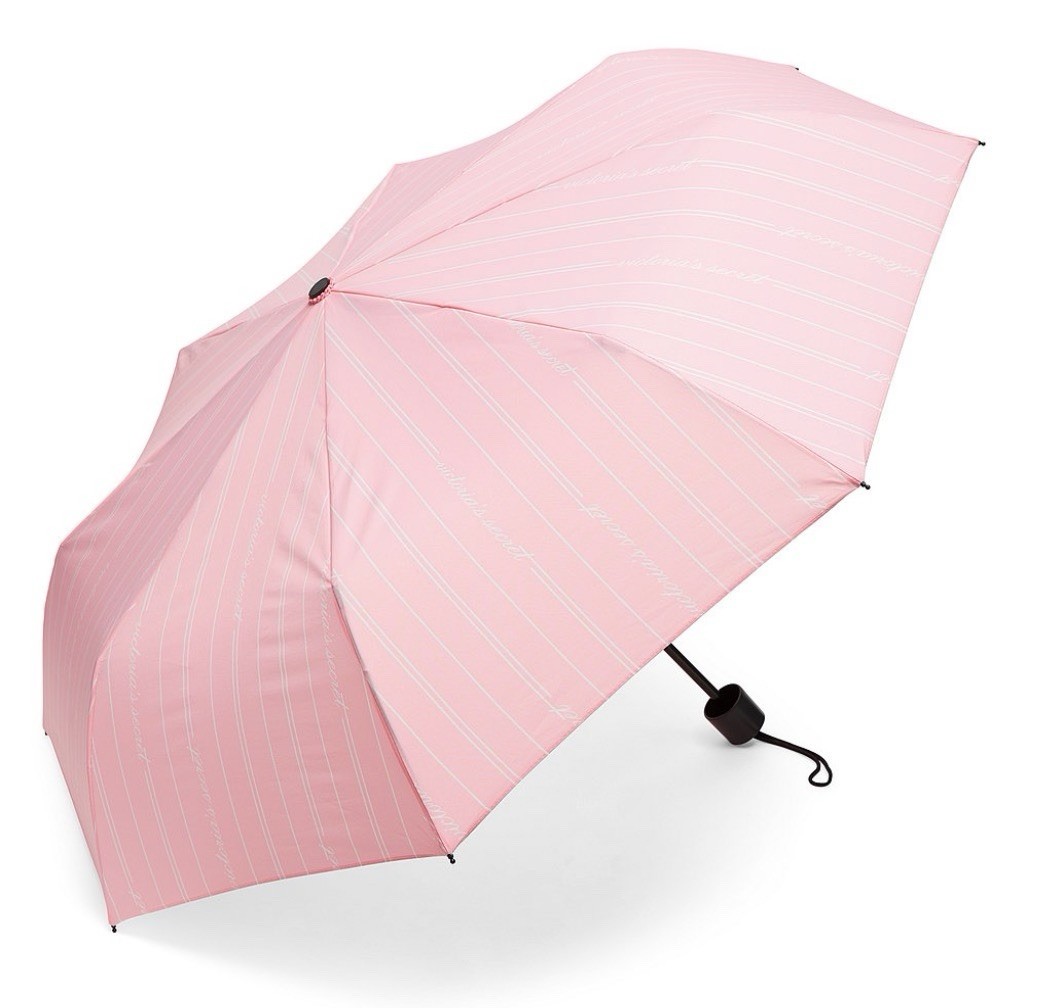 VS UMBRELLA IN THE ICONIC PINK STRIPES  ALL NEW WITH TAGS