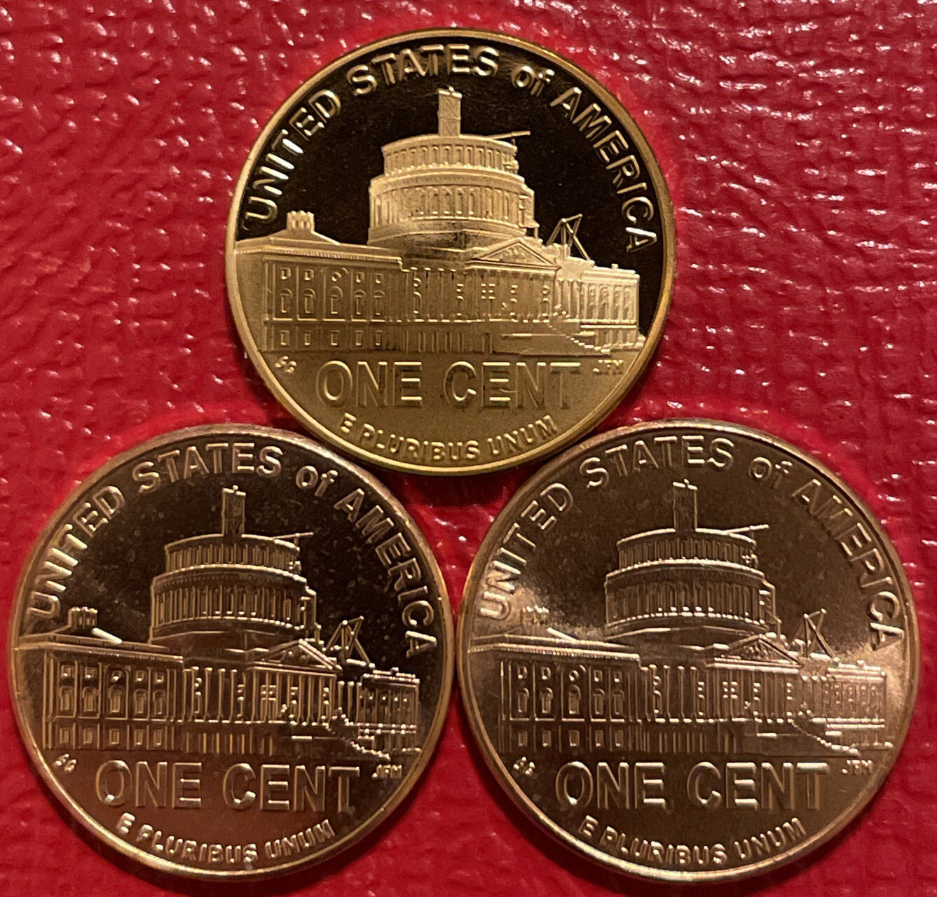 2009 PDS Lincoln Penny Presidency Gem Proof & Uncirculated 3 coin Set LP 4