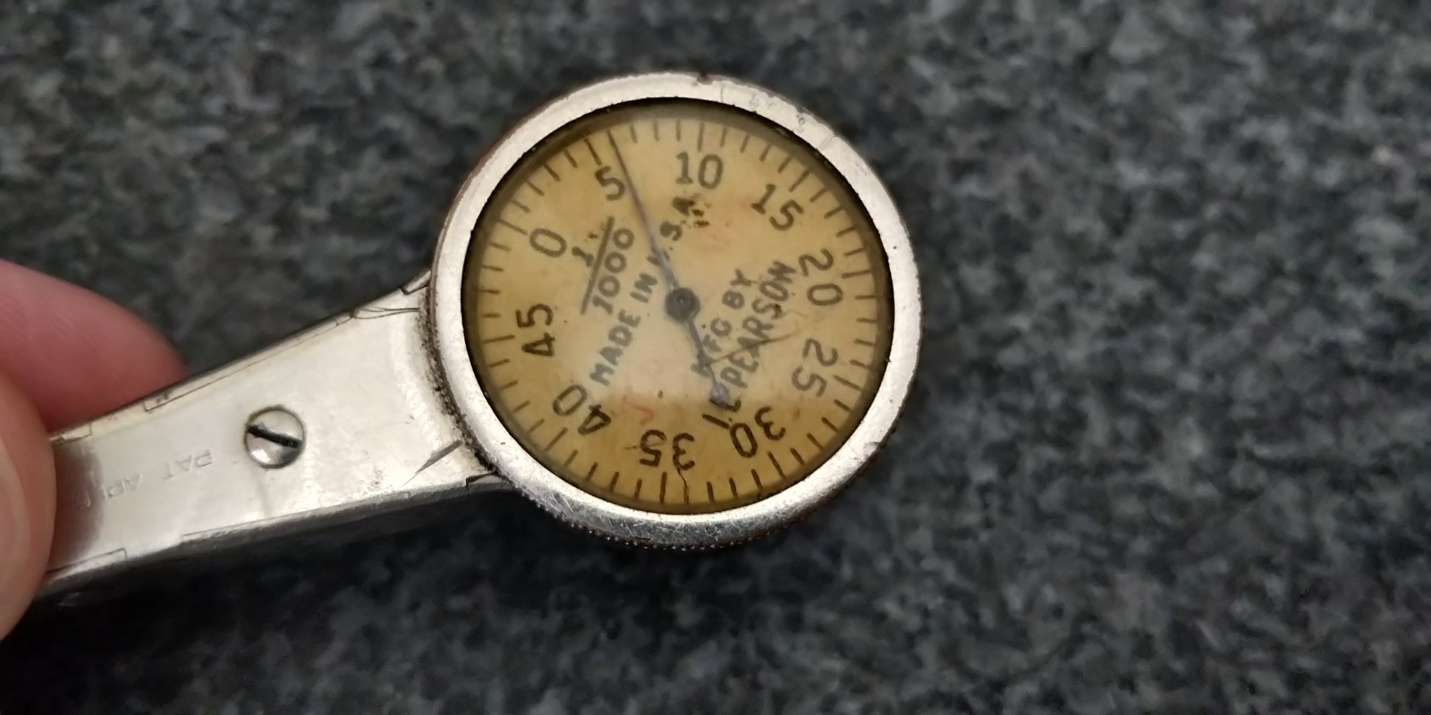 Dial Test Indicator PEARSON MACHINIST