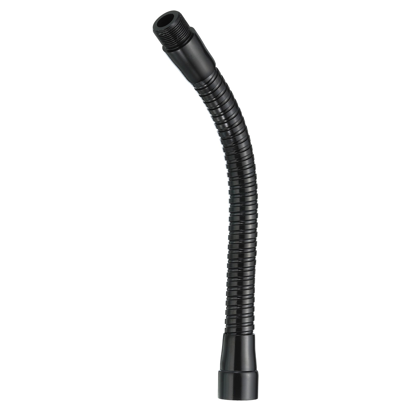 Black Metal Microphone Gooseneck 8" Universal Hose Flexible Arm