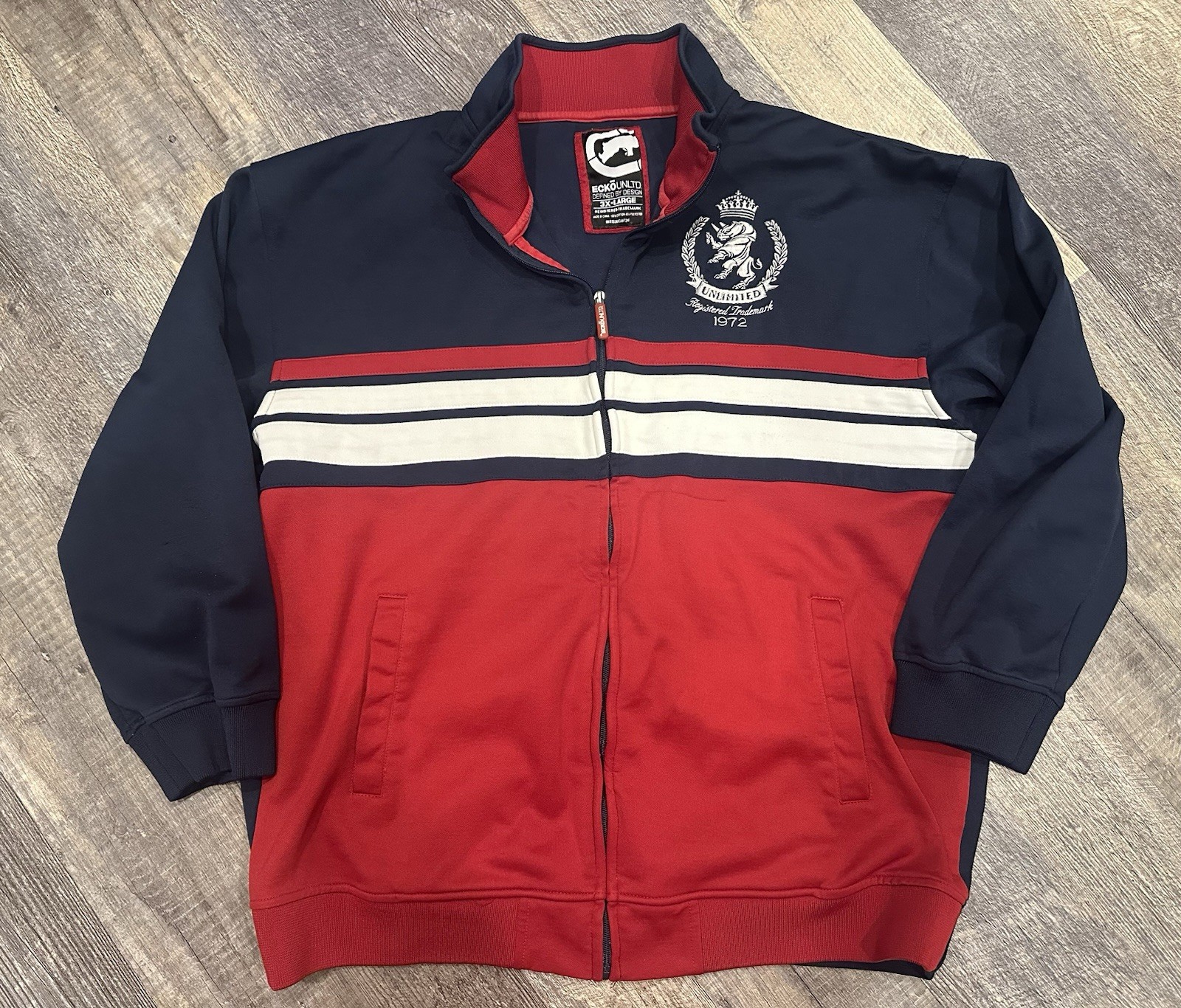 Ecko Unltd Legion Of Lost Artist Rare Track Jacket Size 3XL