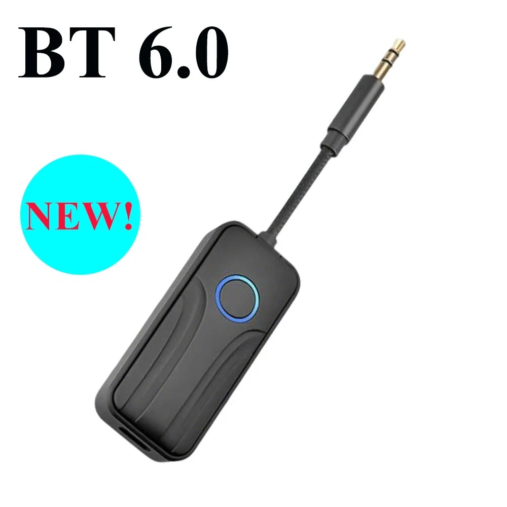 Bluetooth 5.4 Audio Transmitter Receiver 3.5MM AUX Hifi Stereo Music Wireless Ad