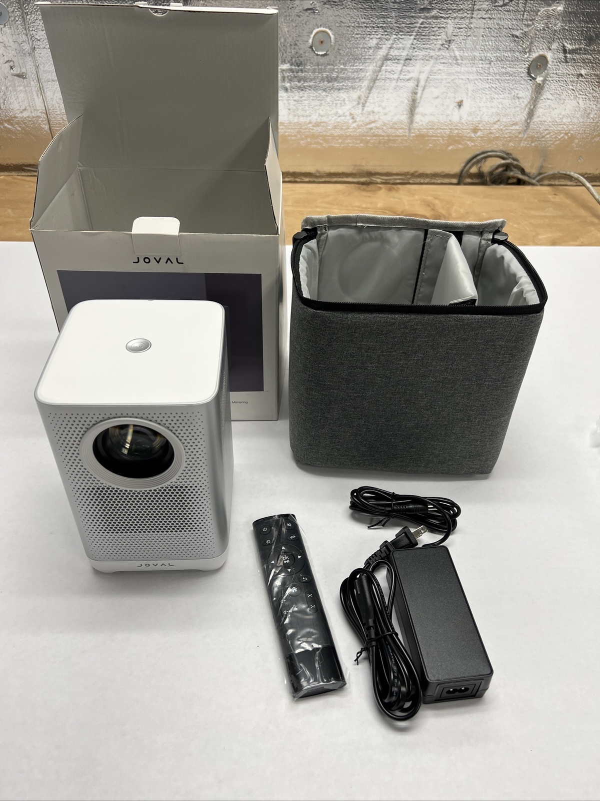 JOVAL Portable Projector 2022 Upgraded WiFi Mini Projector, FHD 1080P Projector