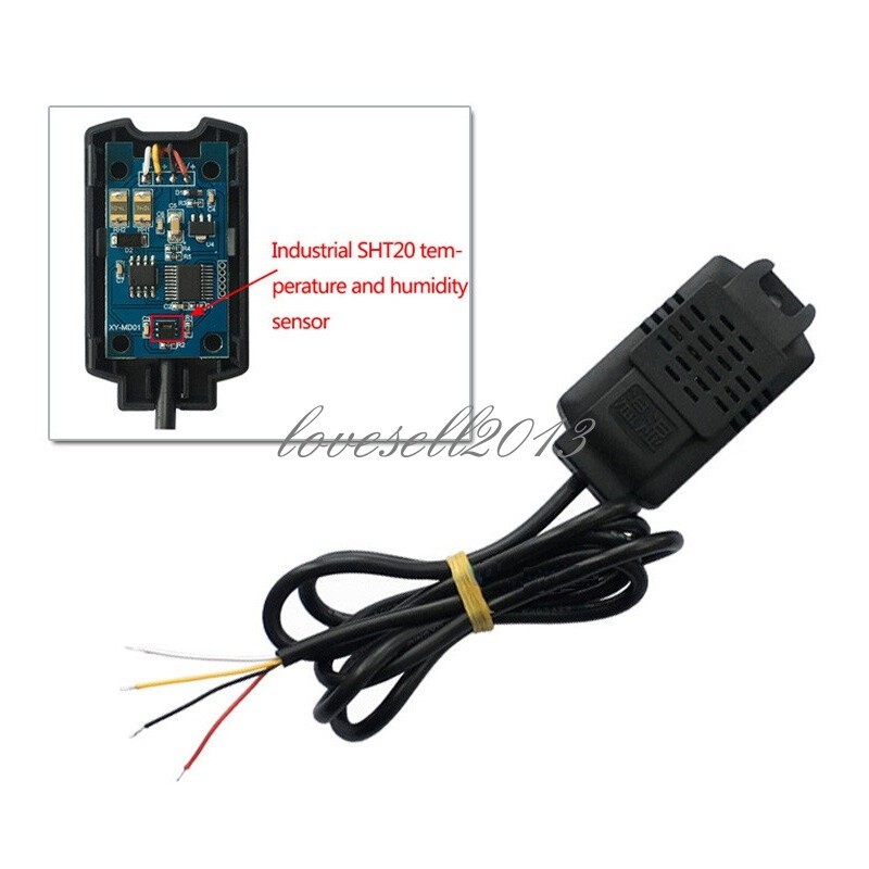 SHT20 Temperature Humidity Sensor Modbus RS485 High Precision Transmitter