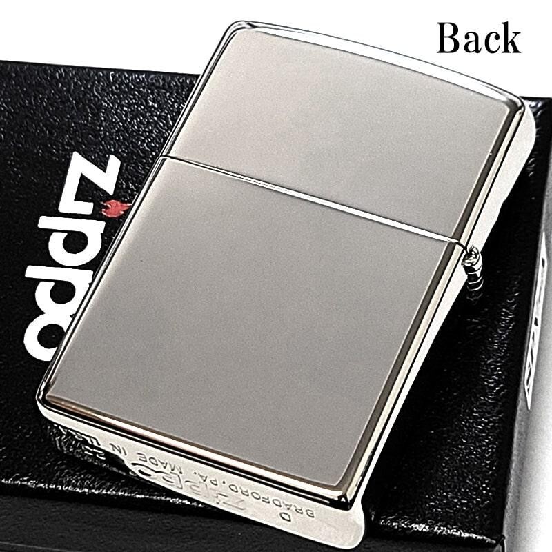 Zippo Initial S Mirror Silver V-blade Engraving Regular Lighter Japan