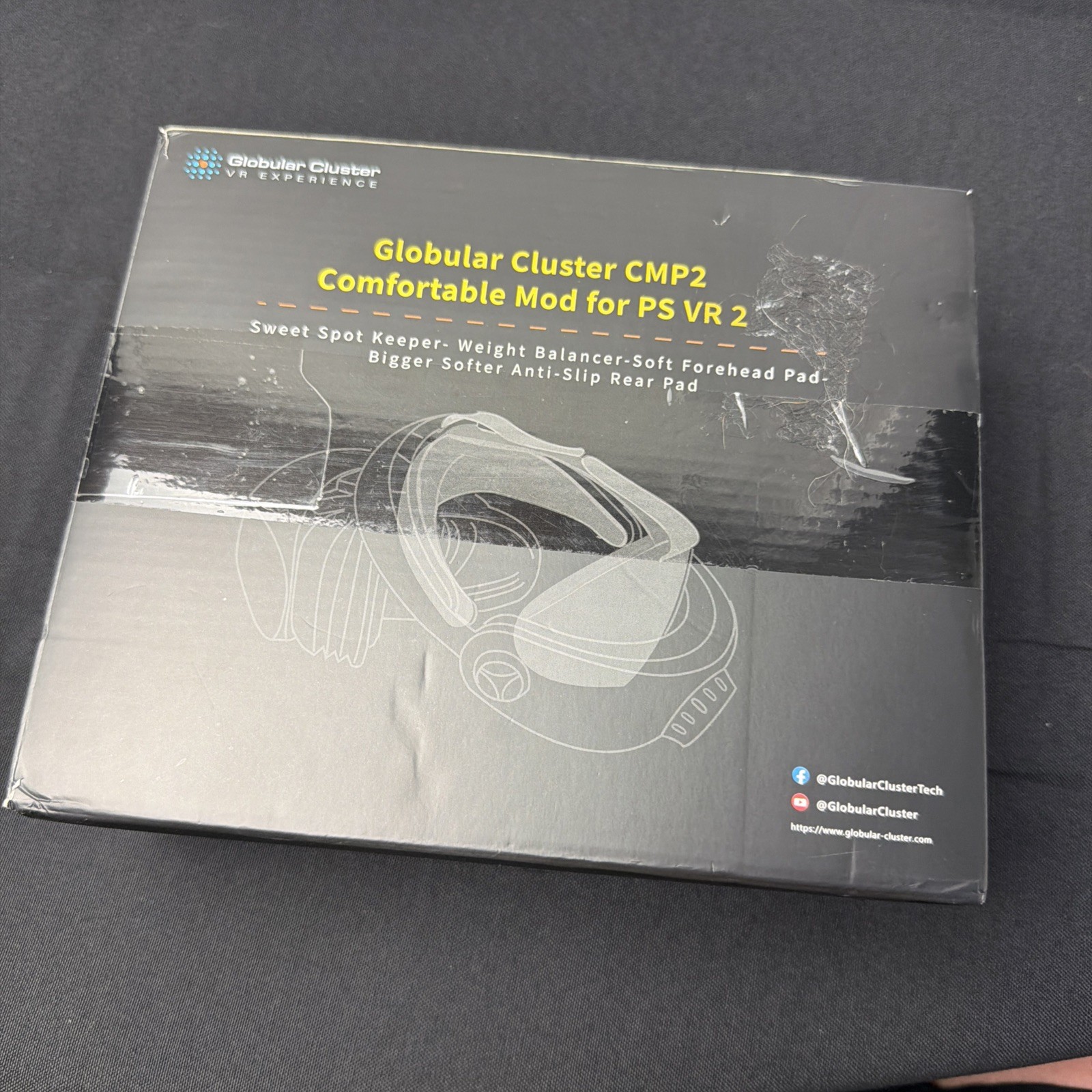 Globular Cluster CMP2 Comfort Mod PS VR2 Sweet Spot Keeper NO TOOL