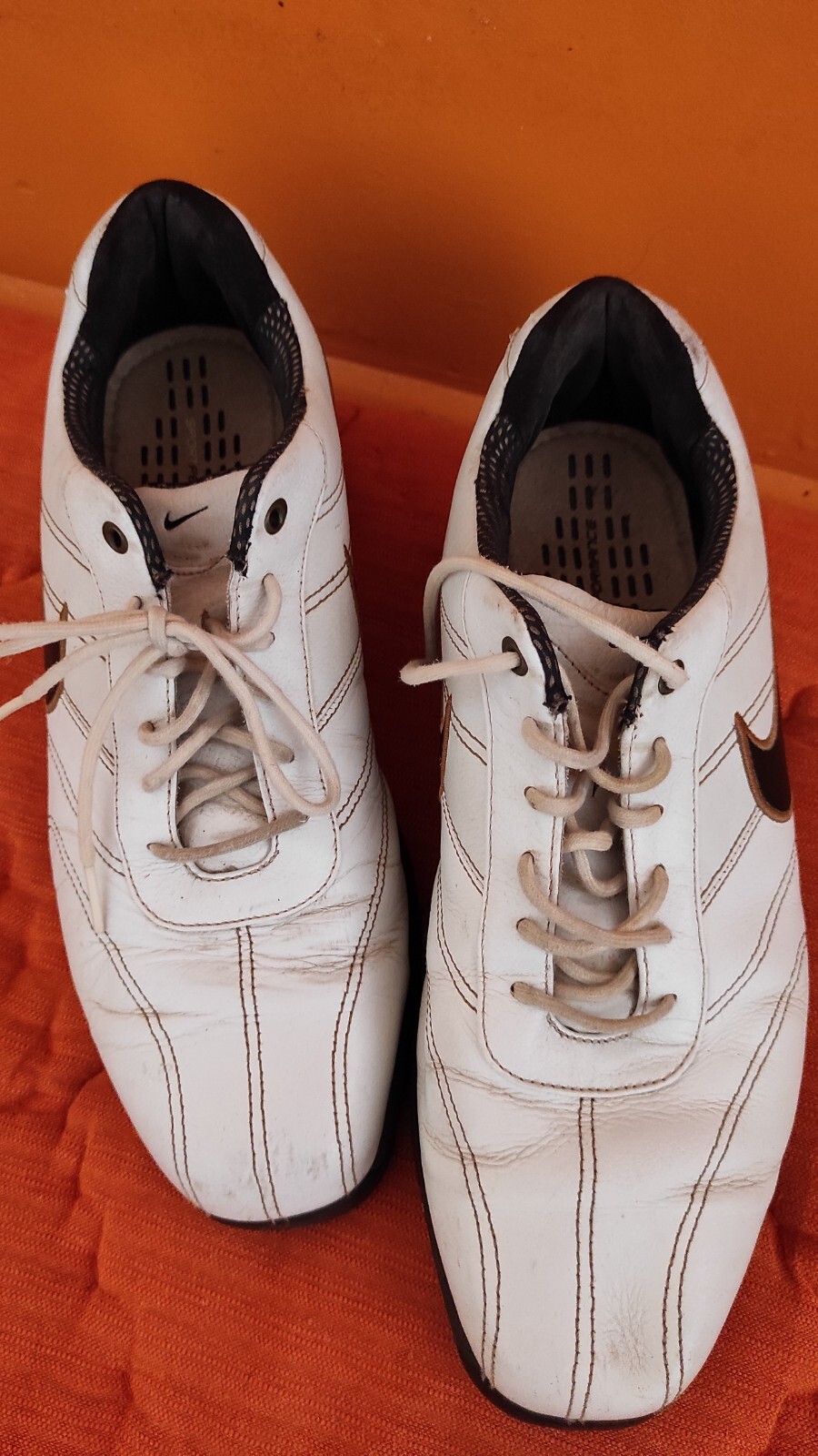 Vintage Nike TAC Traction Contact Power Channel Golf Sport Shoes Size Euro 42