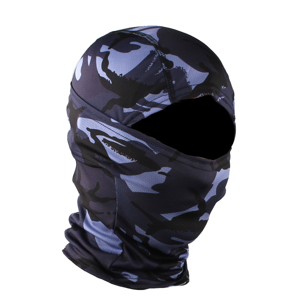 3Pack UV Protection Camo Balaclava Tactical Face Mask Ski Sun Hood for Men Women