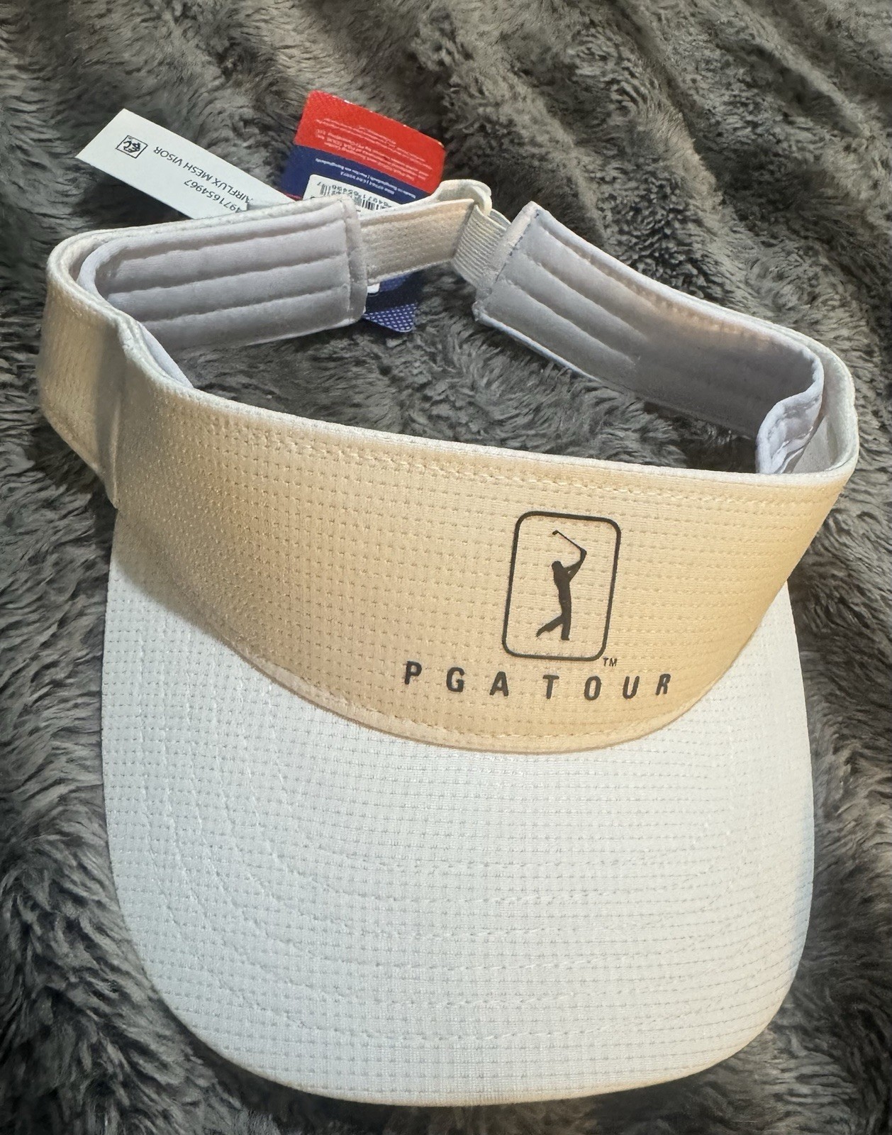 PGA Tour Unisex Airflux Mesh Adjustable Golf Visor