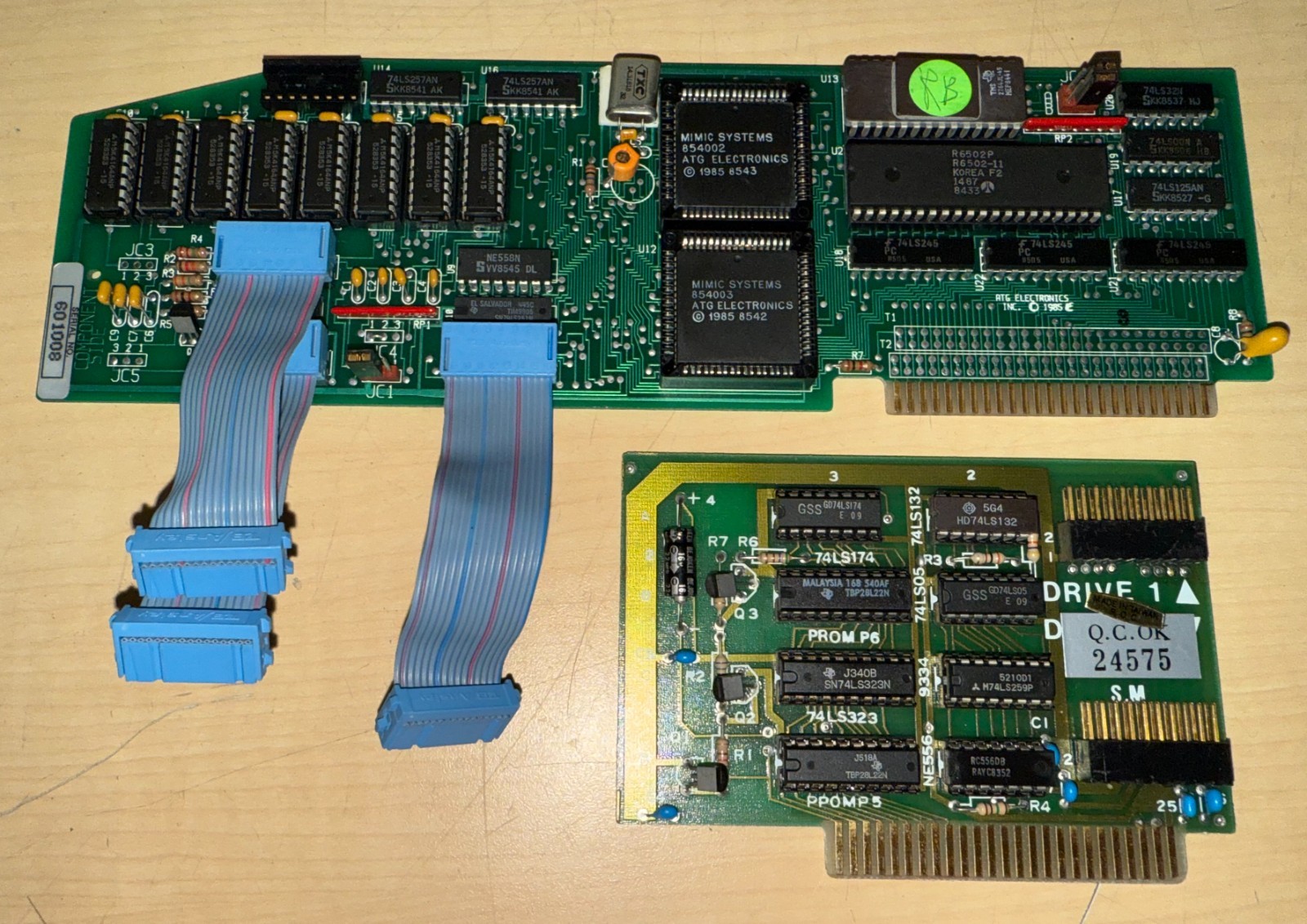Very Rare Mimic Systems Spartan Apple II+ Plus & Commodore 64 Silver Label SB