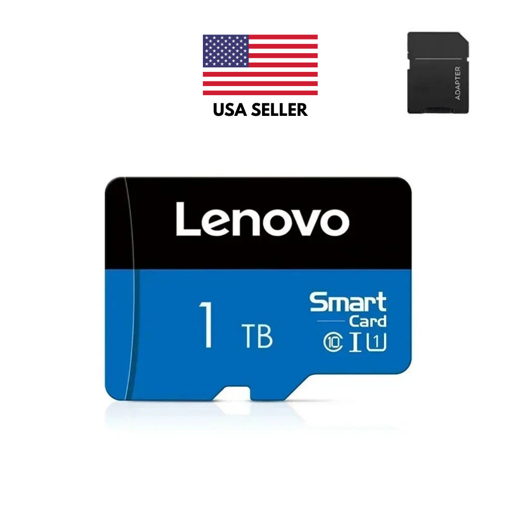 Lenovo 1TB Micro SD Card Speed High Flash TF Memory Card Nintendo Switch Game US