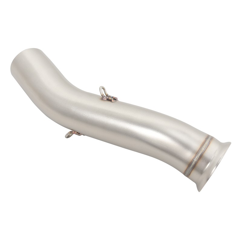 For CF-Moto 800NK 2023 2024 2025 Middle Exhaust Pipe Escape 51mm Stainless Steel