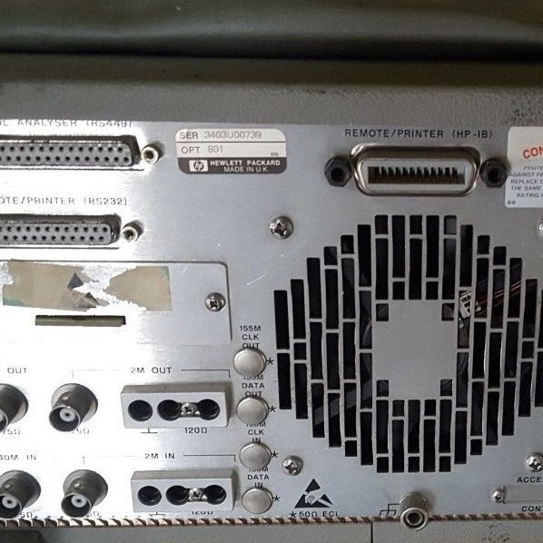 HP 37724A OPT 801 SDH/PDH TEST SET